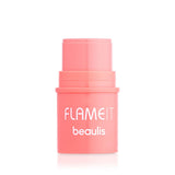 Beaulis Mini Stick Blush - Portable Pink Sunset Blush for Natural Makeup