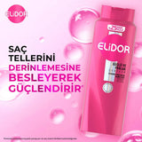 Elidor Superblend Strong & Shiny Shampoo with Collagen 500 ml
