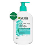 Garnier Hyaluronic Aloe Vera Facial Cleanser: Hydrating, Soothing Vegan Face Wash for Sensitive Skin - Sulfate-Free, 8.45 fl oz