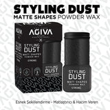 Agiva Hair Wax Powder 20g - Matte Finish, Volumizing & Oil Control for Men & Women