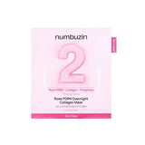 Numbuzin No.2 Rose PDRN Overnight Collagen Mask 1 pc