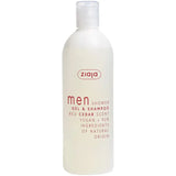 Ziaja Men 2-in-1 Red Cedar Shower Gel & Shampoo 400ml