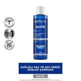 Bioxcin Biotin Supplement and Shampoo Set for Hair Loss Treatment and Hair Health Support