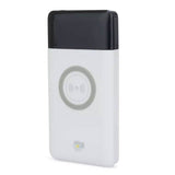Zone One 15,000mAh LED Dual-USB and Wirless Charging Power Bank