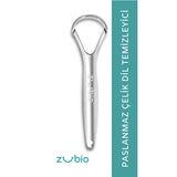 Zubio Stainless Steel Tongue Cleaner for Fresh Breath