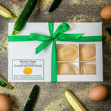 Zucchini and Garlic Scape Ravioli