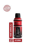 Jagler Storm Men's Deodorant - 150ml Spray: Long Lasting Odor Protection & Fresh Scent for Active, Sensitive Skin - Dermatologically Tested