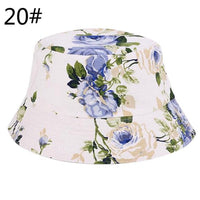 1pcs Brand Spring Women Hat Cap Men Bucket Hat Flat Ladies Sun Hat Male Floral Female Summer Hip Hop Panama Cap