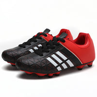 Cross-border explosive football shoes adult children low-top AG long spike grass training shoes.